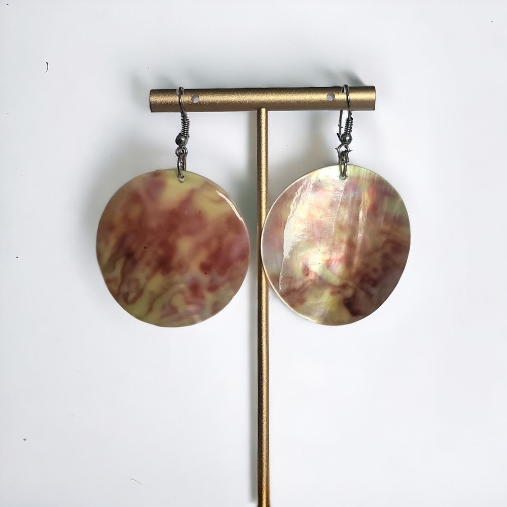 Boho Summer Shell Earrings